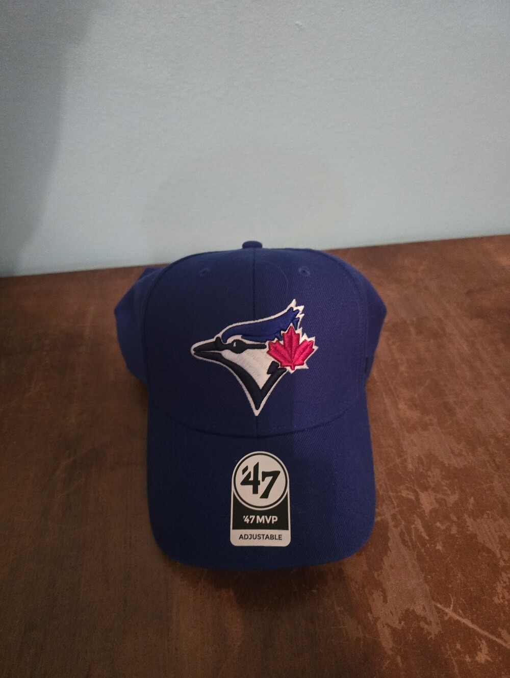 '47 Toronto Blue Jays Cap - Blue with Red Maple Leaf